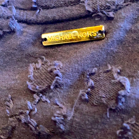 Michael Kors Blue Patterned top - Picture 6 of 6